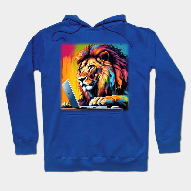 Coding Lion Hoodie by LM Designs by DS